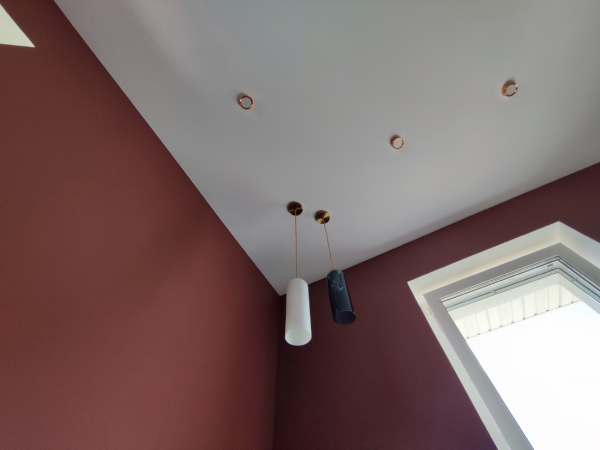 Фото матовых натяжных потолков